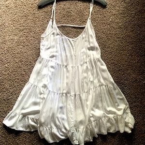 Brandy Melville Flowy White Dress